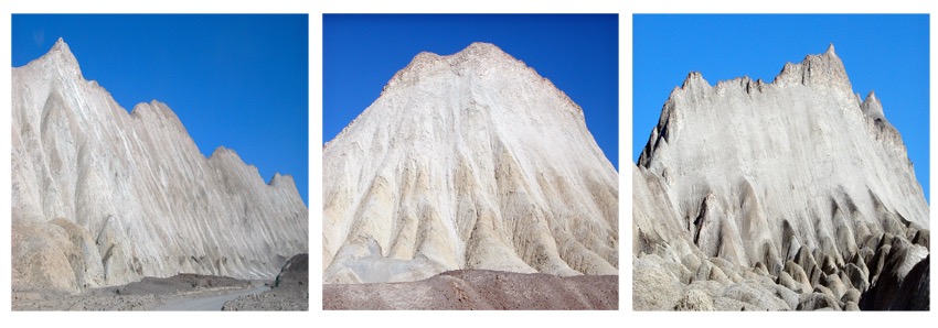 Achrome Mountains trittico © Werther Germondari