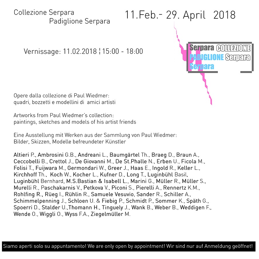Collezione Serpara_2018__invito