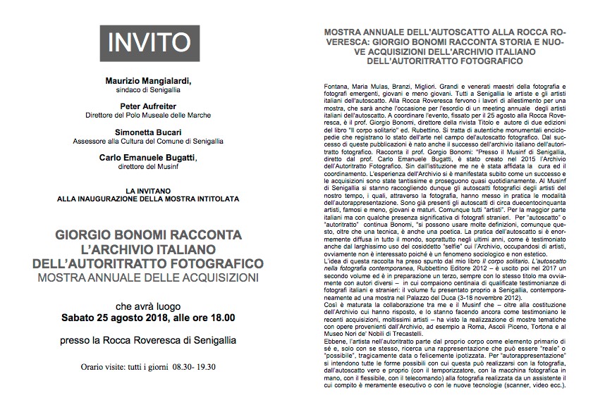 invito mostra Senigallia 2018