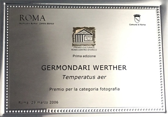 Premio Centro Storico Roma 2006