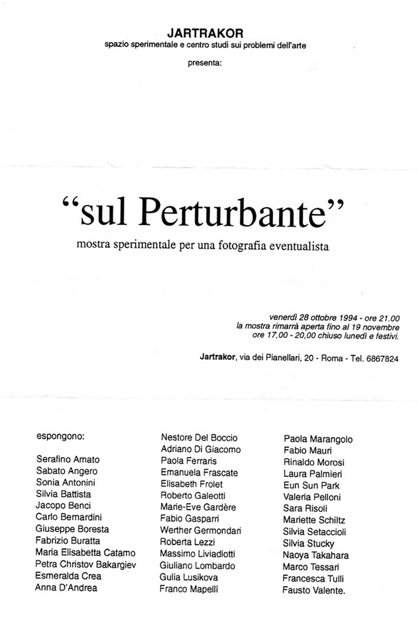 Sul Perturbante 1994